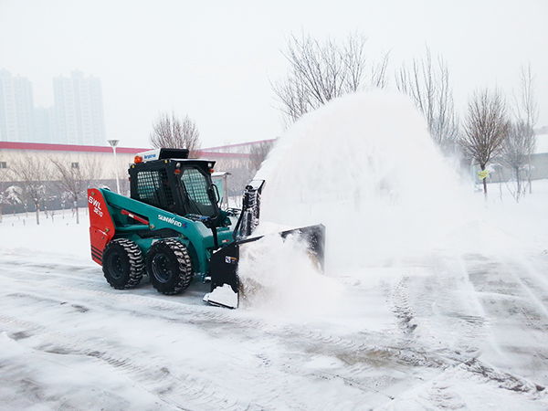 表白冬季除雪能手，這個(gè)冬天有你更溫暖